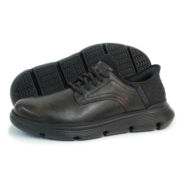 26.5cm SKECHERS スケッチャーズ スリッポン メンズ ハンズフリー スリップインズ ガーザ ガービン 205046 ダークブラウン GARZA DKBR 8,954円