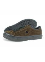 26.5cm(8.0USinch) コンバース CONVERSE スニーカー メンズ レディース ローカット ワンスター J スエード ブラウン/ブラック ONE STAR J SUEDE 日本製 25FW