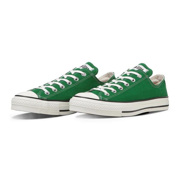 24.0cm（5.0US inch） コンバース CONVERSE スニーカー メンズ レディース ローカット キャンバス オールスター J OX ツリーグリーン 緑 CANVAS ALL STAR J OX 日本製 8,250円