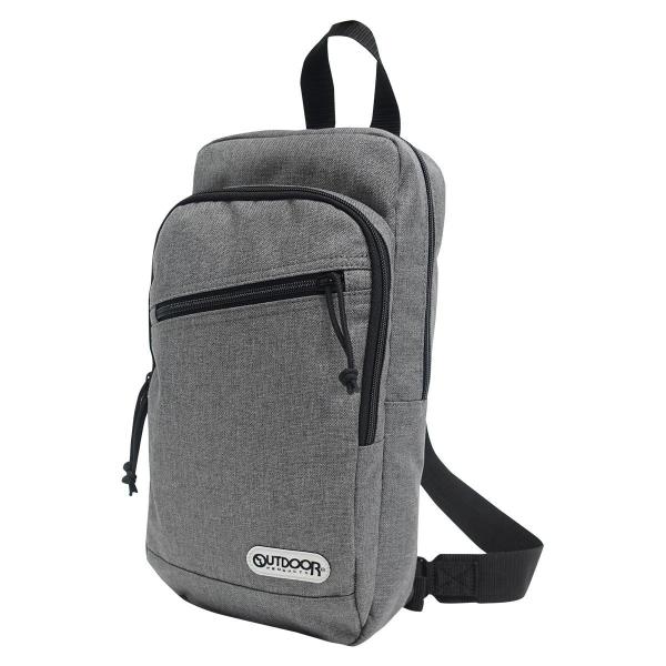 アウトドアプロダクツ OUTDOOR PRODUCTS ボディバッグ ショルダーバッグ ヘザー 杢 メンズ レディース グレー(ヘザー) 4,905円