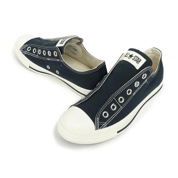 24.5cm コンバース CONVERSE スニーカー スリッポン レディース メンズ オールスター LP スリップ OX スティールブラック ALL STAR LP SLIP OX