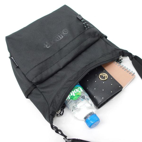 アウトドアプロダクツ OUTDOOR PRODUCTS ショルダーバッグ メンズ レディース ミドル メッセンジャーバッグ ブラック3（プリントタイプ）