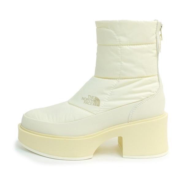 25cm ノースフェイス THE NORTH FACE レディース ブーツ カルミア ヌプシ ブーツ ウォータープルーフ NFW52474 GG ガーデニアホワイト