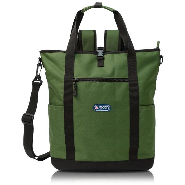 アウトドアプロダクツ リュック OUTDOOR PRODUCTS トートリュック ショルダーバッグ トートバッグ 20L グリーン