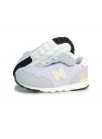 14.5cm ニューバランス new balance ベビー スニーカー 373 子供靴 NW515 WK パープル 出産祝い ベビーシューズ 幅広 ゆったり ワイド 運動靴 マジックテープ