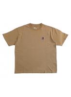 ペンフィールド Penfield Tシャツ 半袖 メンズ エレキクマ ワッペン  M L XL ベージュ XL