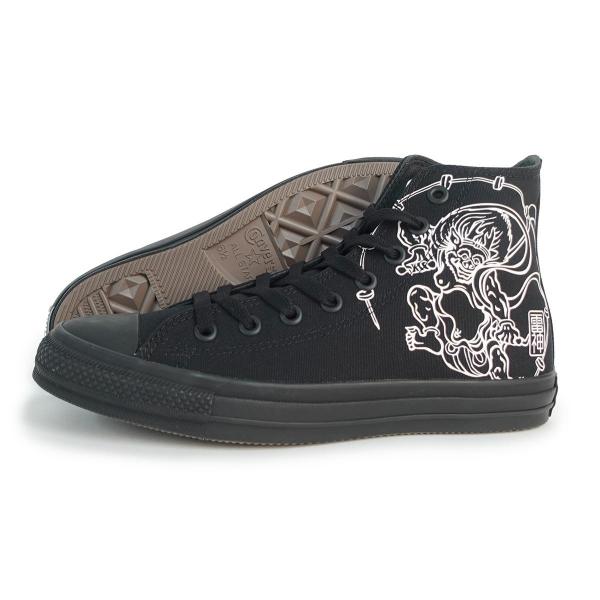 26.5cm（8.0USinch） コンバース CONVERSE スニーカー ハイカット メンズ レディース オールスター フウジンライジン HI ブラック 風神雷神 ALL STAR FUJINRAIJIN HI