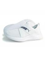プーマ PUMA スニーカー レディース ウィメンズ スリッポン ソフトライド ハーモニー スリップ ウィメンズ 379606_12 ホワイト/ネイビー 通学 通勤