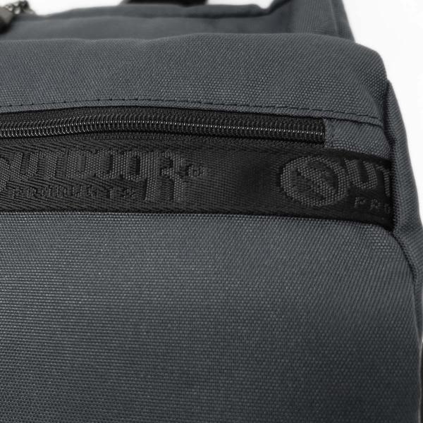 アウトドアプロダクツ OUTDOOR PRODUCTS ショルダーバッグ 大容量 メンズ レディース ロゴテープ 通勤 通学 ブラック2（プリントタイプ）