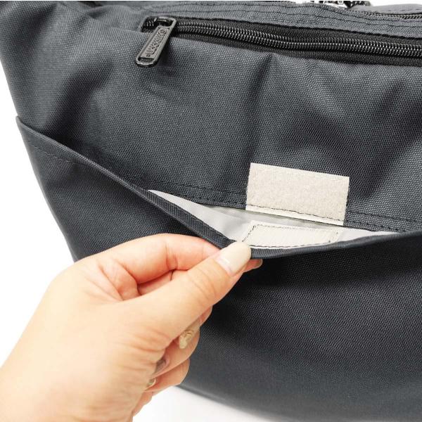 アウトドアプロダクツ OUTDOOR PRODUCTS ショルダーバッグ 大容量 メンズ レディース ロゴテープ 通勤 通学 ブラック2（プリントタイプ）