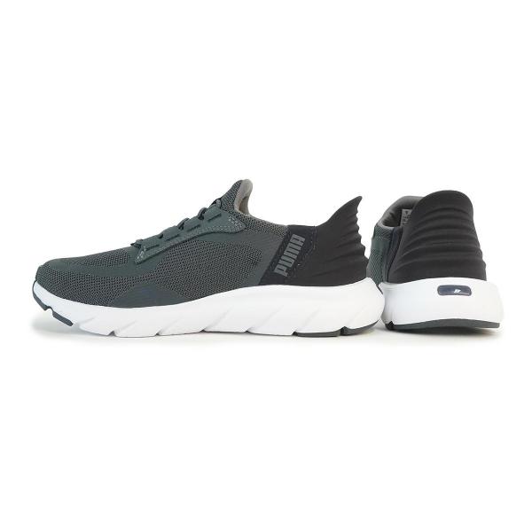 29cm プーマ PUMA スニーカー スリッポン メンズ レディース ソフトライド フレックスレース イーズイン ALT ワイド ランニングシューズ 311996_03 グレー/ネイビー 29cm プーマ PUMA スニーカー スリッポン メンズ レディース ソフトライド フレックスレース イーズイン ALT ワイド ランニングシューズ 311996_03 グレー/ネイビー