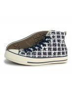 23.0cm(4.0USinch) コンバース CONVERSE スニーカー ハイカット メンズ レディース オールスター ユノミ HI ホワイト/ネイビー 湯飲み ALL STAR YUNOMI HI