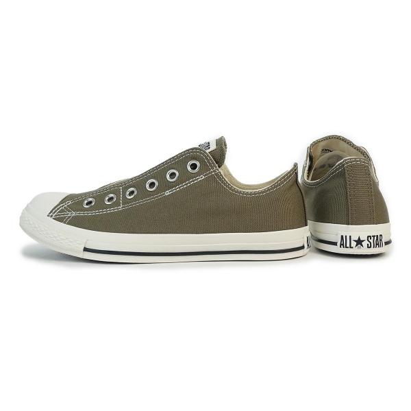 28cm コンバース CONVERSE スニーカー スリッポン レディース メンズ オールスター LP スリップ OX ダルオリーブ ALL STAR LP SLIP OX