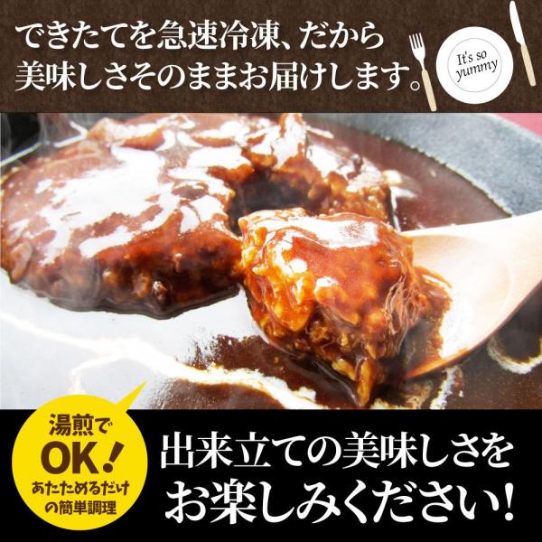 とろける チーズイン デミハンバーグシチュー お肉屋さん自信の絶品シチュー （6.6kg（220g×30））