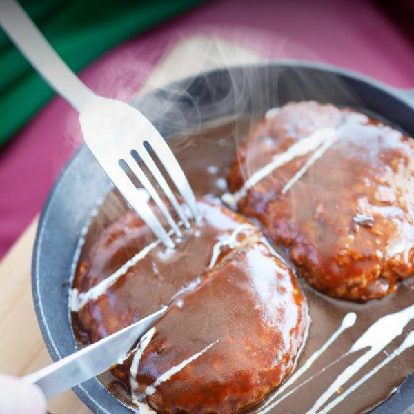 しゃぶまる やわらか 煮込みハンバーグ 濃厚デミソース 20食（3kg） 5,242円