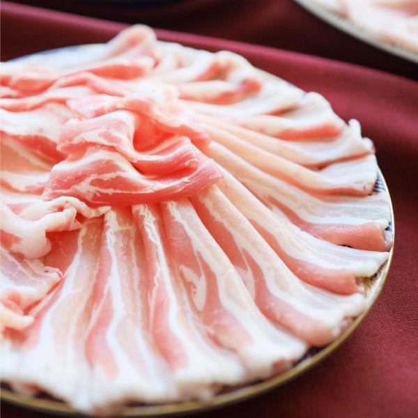 しゃぶまる オリーブ豚 バラスライス しゃぶしゃぶ用 （5kg（500g×10））