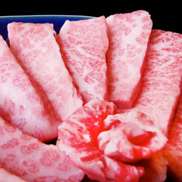 しゃぶまる A4，A5等級 黒毛和牛 特上カルビ 三角バラ焼肉 タレ付き （1kg（250g×4））