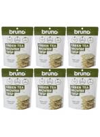 bruno snack クリスピーグリーンティーブラウニー 60g 6個セット 緑茶