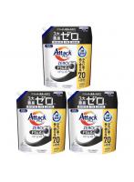 アタックZERO ドラム式 詰め替え用 2100g つめかえ 3個セット アタックゼロ 大容量 ドラム式