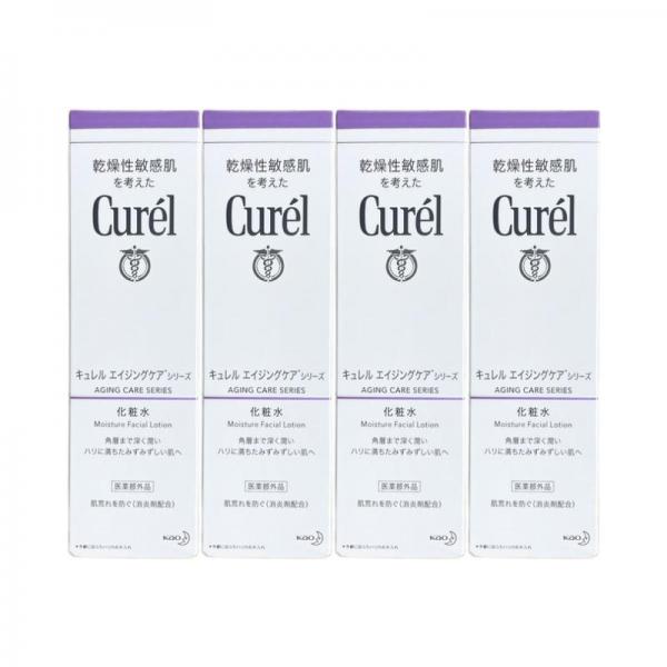 キュレル エイジングケア化粧水 140ml 4個セット