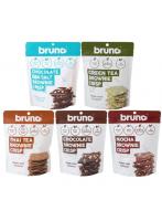 bruno snack クリスピーブラウニー 60g 5種各1個セット チョコ1 モカ1 タイティー1 グリーン ティー1 シーソルト1