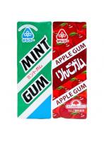 サンコー ミントガム りんごガム 10粒入り 各1個セット 人工甘味料不使用 ミント1＋りんご1