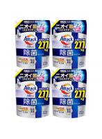 アタック抗菌EX除菌アドバンス 洗濯洗剤 詰め替え 2.77kg つめかえ用 大容量 4個セット 除菌アドバンス