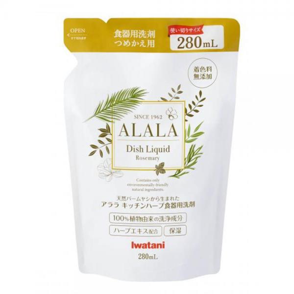 アララ キッチンハーブ つめかえパック280ml 容量280ML 岩谷産業   食器用洗剤
