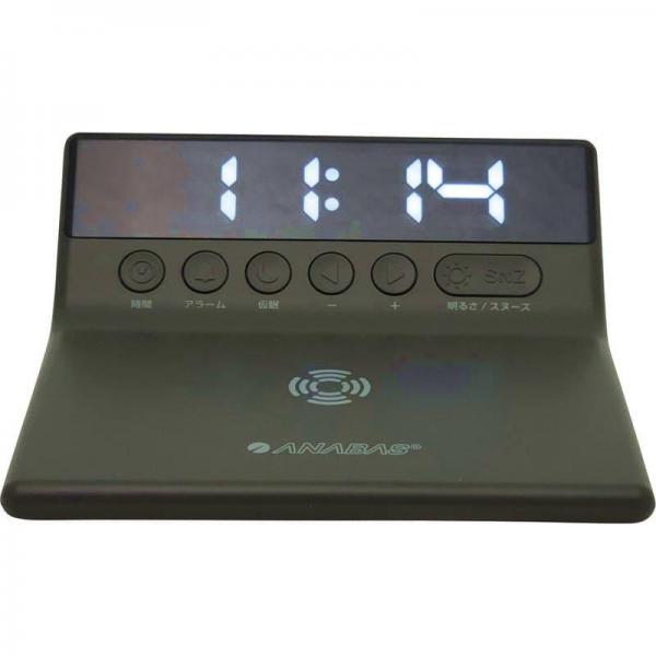 アナバス ワイヤレススマホ充電クロック CR-200 6,448円