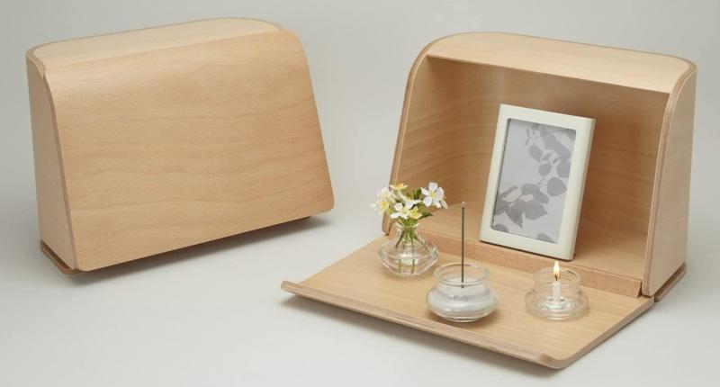 やさしい時間祈りの手箱ナチュラル 容量1個 日本香堂   仏具 30,029円