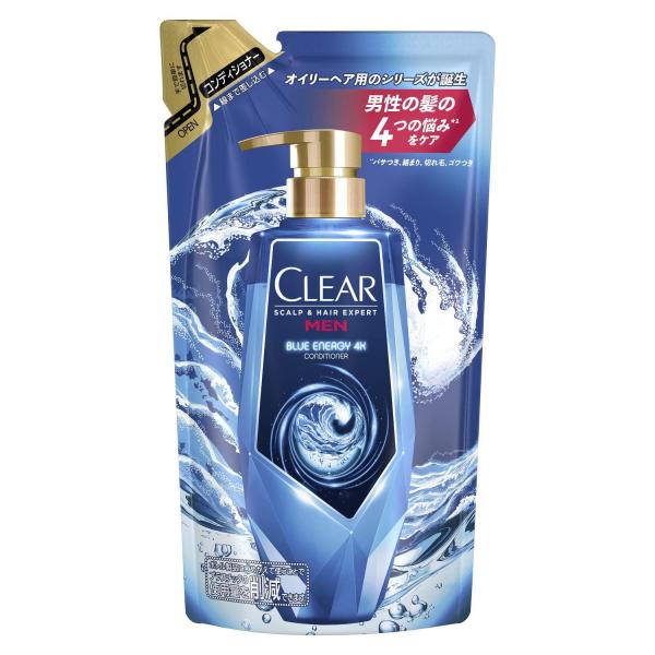 【まとめ買い】クリア ブルーエナジー 4x スカルプコンディショナー つめかえ用 280g