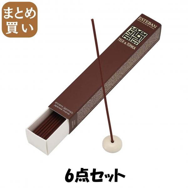 【まとめ買い】テッケトンカ 40本入 6点セット 日本香堂   お香
