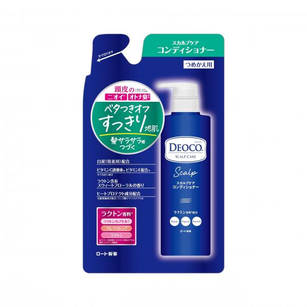 デオコ スカルプケアコンディショナー つめかえ用 370g 容量350ML ロート製薬   シャンプー