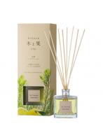 消臭・芳香剤(リードディフューザー)木と果(大容量)  ティートリー&グレープフルーツ(天然精油100%使用)190ml/日本製sangoaroma