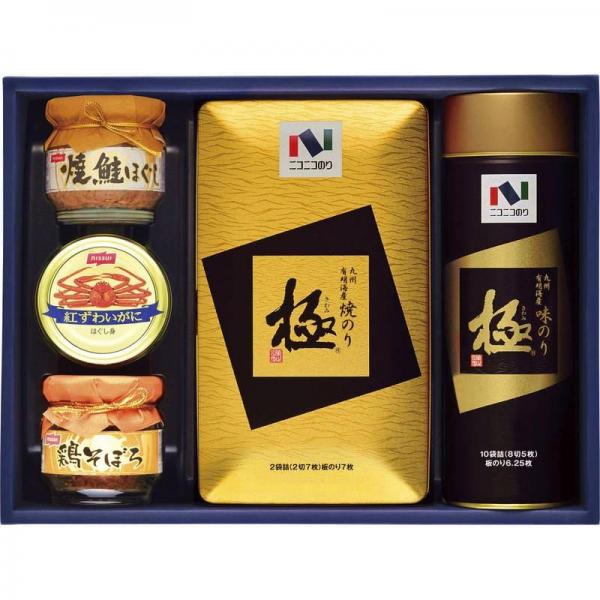 ニコニコのり 海苔・カニ缶・瓶詰め詰合せ MB-40R