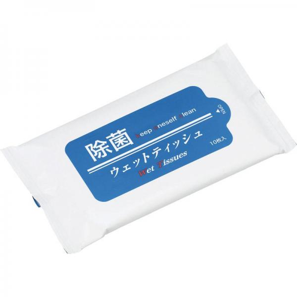 除菌ウェットティッシュ10枚入 【単品】