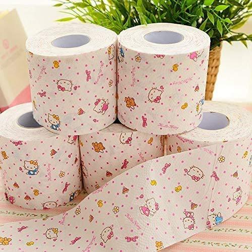【まとめ買い】ハローキティ トイレットペーパー 12ロール ダブル 容量12ロール×8点セット 丸富製紙   トイレットペーパー