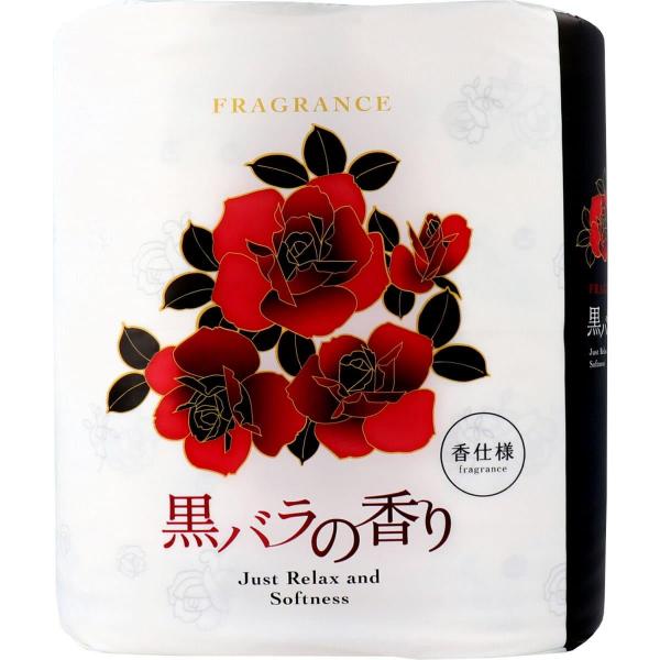 四国特紙 トイレットペーパー 黒バラの香り ダブル 30m×4ロール