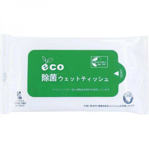 eco除菌ウェットティッシュ10枚入り 【単品】