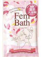 【10点セット】 薬用入浴剤 温活 フェムバス ピオニ―&シダ―ウッドの香り 日本製 sangobath