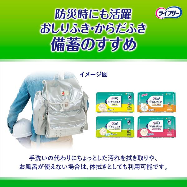 【まとめ買い】ライフリーらくらくおしりふきトイレに流せる72枚×2 容量144マイ×6点セットおしりふき 【まとめ買い】ライフリーらくらくおしりふきトイレに流せる72枚×2 容量144マイ×6点セットおしりふき