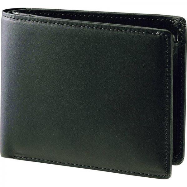 MADE IN JAPAN 片マチ付札入 4OO3355BK1 ブラック