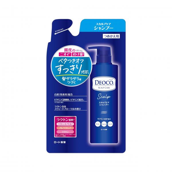 デオコ スカルプケアシャンプー つめかえ用 370mL 容量350ML ロート製薬   シャンプー