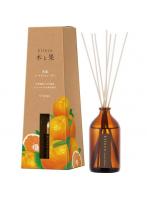 消臭・芳香剤(リードディフューザー)KITOCA・木と果   オレンジ (天然精油100%使用)90ml/日本製sangoaroma