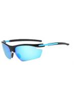 【サングラス】 UVカット メンズ  青 BLUE 多機能スポーツサングラス ケース付き 新作 SG009