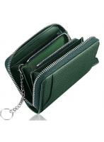 【小銭入れ】 本革  緑 GREEN