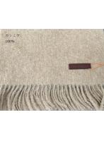 【レディース】カシミヤ100%  マフラー CAMEL キャメル
