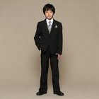 【ジュニア】スリーピース スーツ ブラック