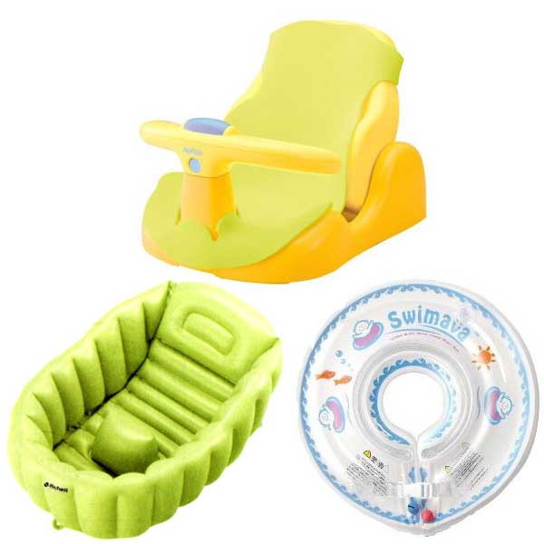 赤ちゃんのお風呂3点セット バスチェア ベビーバス スイマーバ その他ベビー用品のレンタルなら Dmm いろいろレンタル