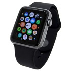 Apple Watch Series3（GPSモデル） 42mm スペースグレイアルミニウムケース/ブラックスポーツバンド